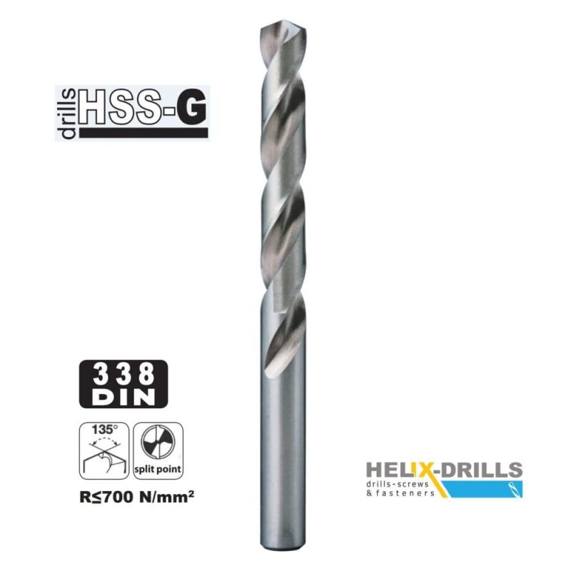 ΤΡΥΠΑΝΙ ΣΙΔΗΡΟΥ HSS-G DIN 338 - 3.5MM-ΜΕΓΕΘΟΣ HELIX