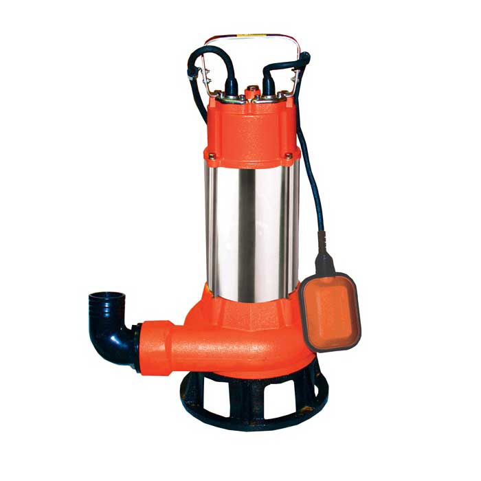 Αντλία ακαθάρτων ανοξείδωτη με κοπτήρα 1300W Nakayama