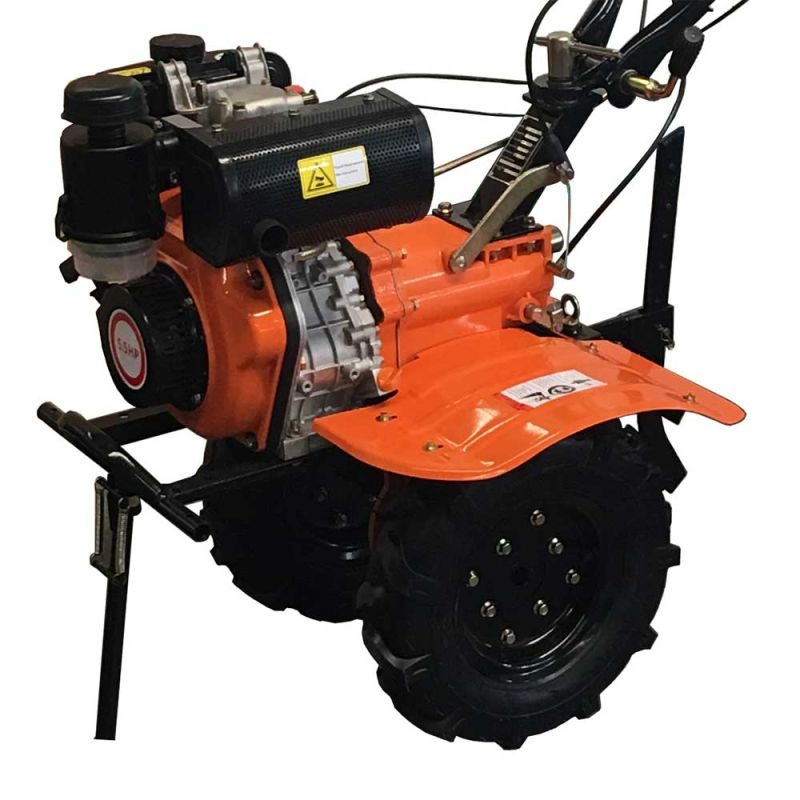 Μοτοκαλλιεργητής πετρελαίου 5.5HP 110cm NAKAYAMA - Image 2
