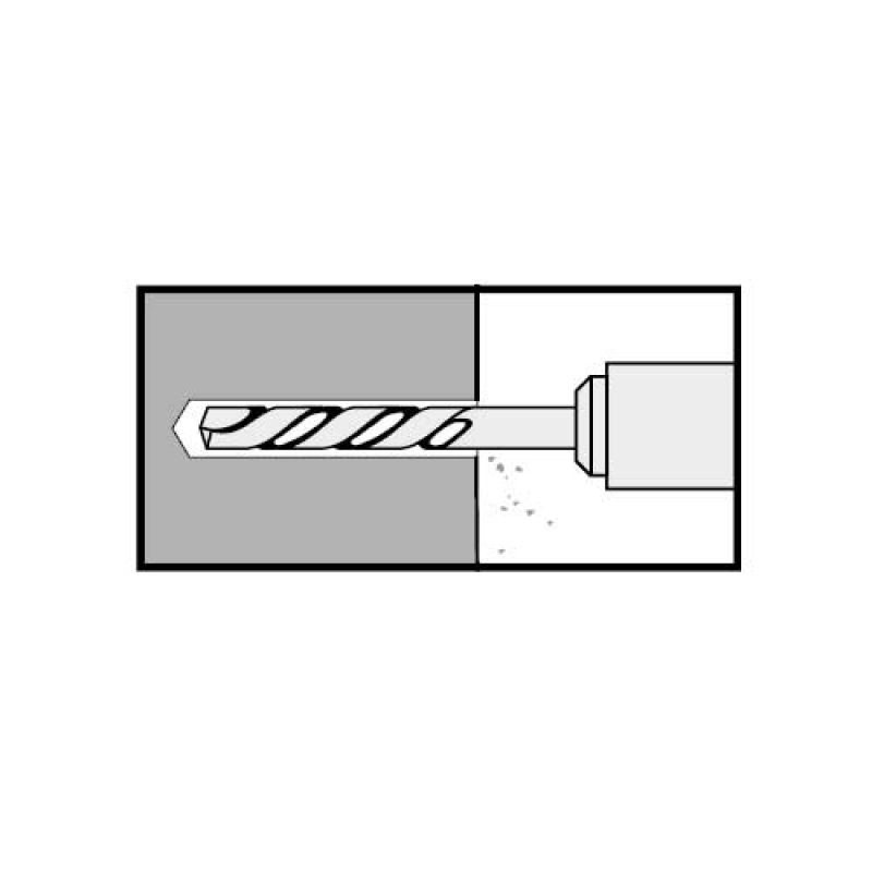 Βύσμα πλαστικό για στερέωση ραφιών Elematic - Image 2