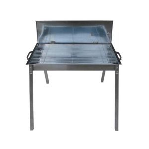 Ψησταριά γαλβανιζέ 60 x 32cm με σχάρα