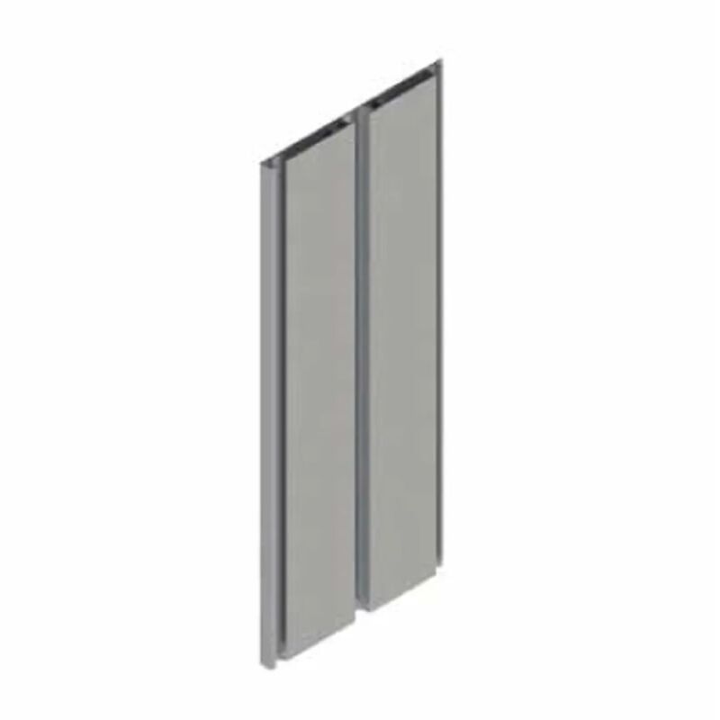 VOLPATO ΠΡΟΦΙΛ LINEA ΡΑΦΙ (WALLTOP) 4.8m ΜΑΥΡΟ