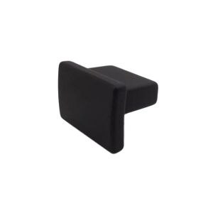 Πόμολο 26x20mm μαύρο ματ