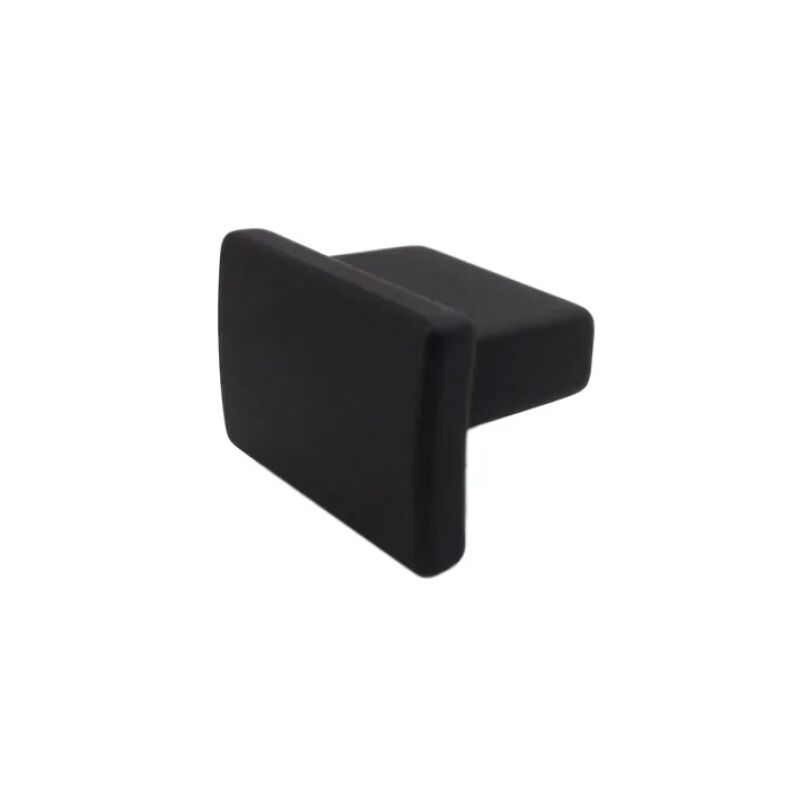 Πόμολο 26x20mm μαύρο ματ