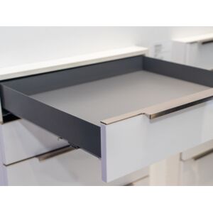 DTC ΠΛΑΪΝΑ ΓΙΑ ΛΕΠΤΟ ΣΥΡΤΑΡΙ PURE BOX Υ159 500mm ΓΚΡΙ ΜΑΤ (Ε30) ΣΥΜΒΑΤΟ ΜΕ G10G10CG02AS10F10S10CF10C