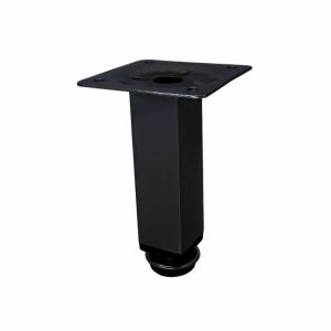 ΠΟΔΙ ΤΕΤΡΑΓΩΝΟ 25Χ25-Υ150mm ΜΑΥΡΟ ΜΑΤ