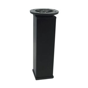Πόδι αλουμινίου 40x40mm 200mm μαύρο ματ