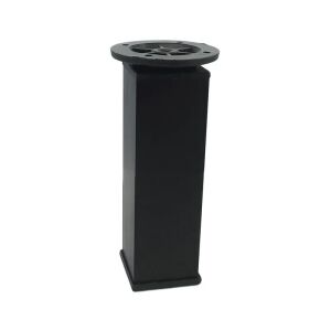 Πόδι αλουμινίου 40x40mm 150mm μαύρο ματ