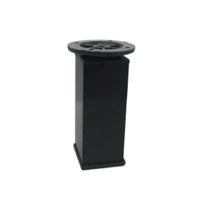 Πόδι αλουμινίου 40x40mm 60mm μαύρο ματ