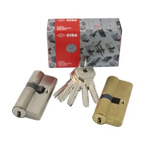 Κύλινδρος CISA A-SIX 70mm (30-40) Νίκελ