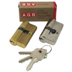 Κύλινδρος 60mm AGB απλός νίκελ (30-30)