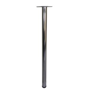 ΠΟΔΙΑ ΤΡΑΠΕΖΙΟΥ Φ60x1100mm BRUSHED ΝΙΚΕΛ (Σετ 4 τεμ.)