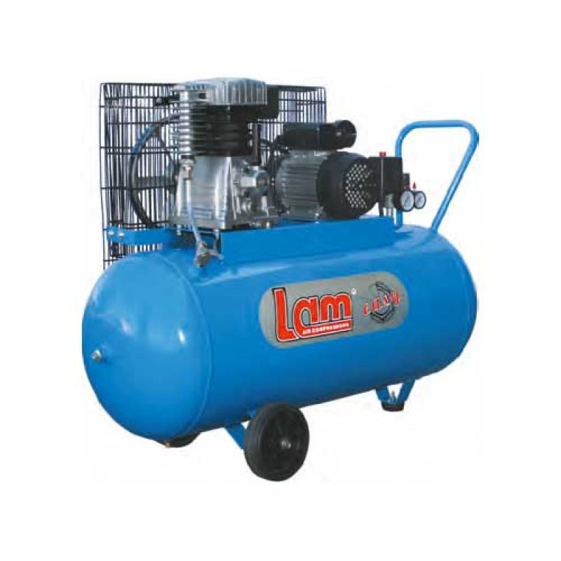 Κοφλέρ αέρος 2HP δικύλινδρο 8 bar LAM - αεροσυμπιεστής 100lt