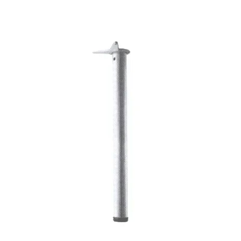 ΠΟΔΙΑ ΤΡΑΠΕΖΙΟΥ Φ60x870mm BRUSHED ΝΙΚΕΛ (Σετ 4 τεμ.)