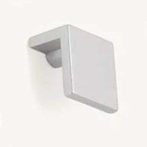Πόμολο 25x25mm Νίκελ Ματ