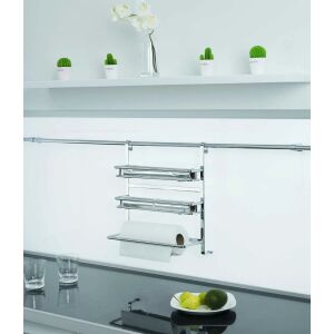 ΧΑΡΤΟΘΗΚΗ 3 ΘΕΣΕΩΝ ΝΙΚΕΛ 330x140x360mm (ΠxΒxΥ)