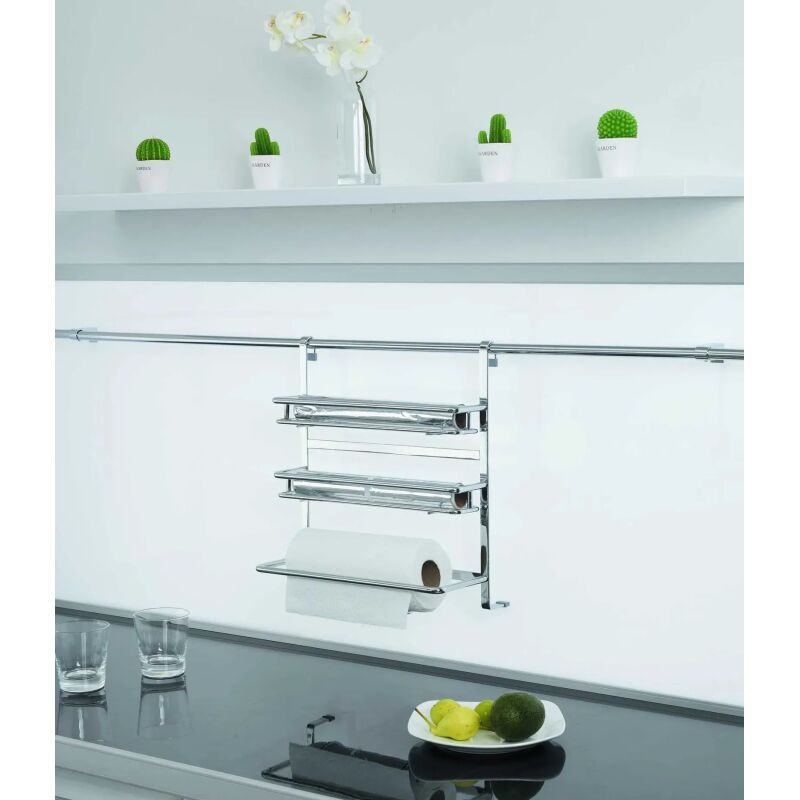 ΧΑΡΤΟΘΗΚΗ 3 ΘΕΣΕΩΝ ΝΙΚΕΛ 330x140x360mm (ΠxΒxΥ)