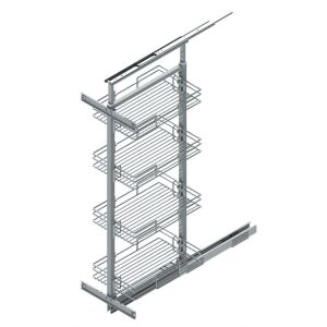 ΤΡΟΦΟΘΗΚΗ ΡΥΘΜΙΖΟΜΕΝΗ ΝΙΚΕΛ 30CMΧ125-140CM