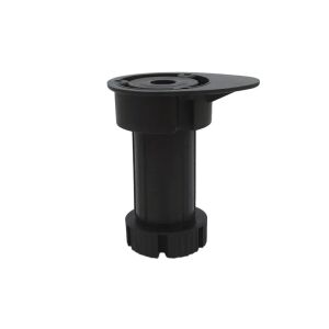 Πόδι με ρέγουλα μαύρο φαρδύ Υ:100-130mm