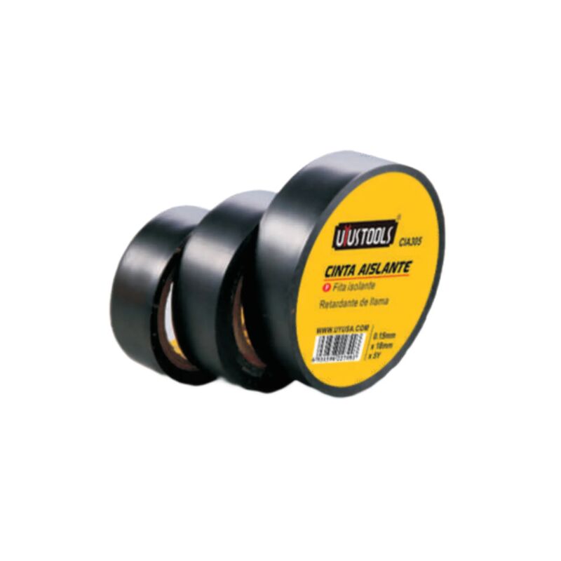 ΜΟΝΩΤΙΚΗ ΤΑΙΝΙΑ ΜΑΥΡΗ 0.15mmX18mmX20Y UYUS TOOLS