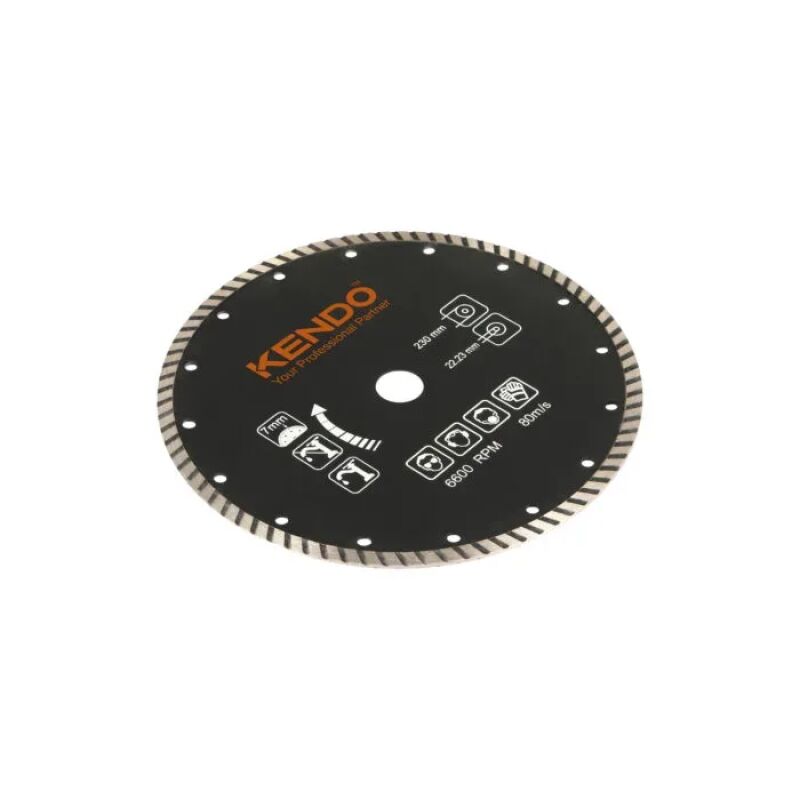 ΔΙΑΜΑΝΤΟΔΙΣΚΟΙ TURBO ΥΓΡΑΣ & ΞΗΡΑΣ ΚΟΠΗΣ 180MM KENDO - Image 2