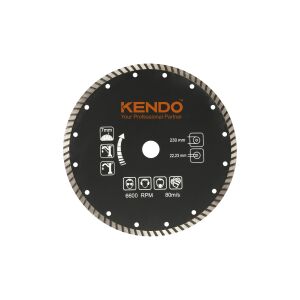 ΔΙΑΜΑΝΤΟΔΙΣΚΟΙ TURBO ΥΓΡΑΣ & ΞΗΡΑΣ ΚΟΠΗΣ 230MM KENDO