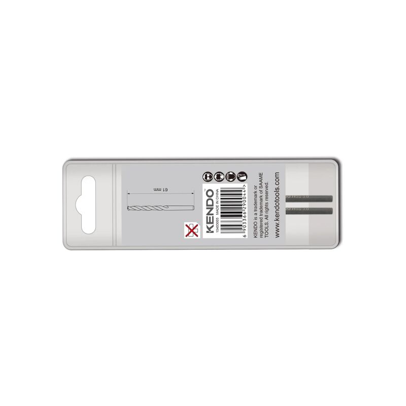 ΤΡΥΠΑΝΙ HSS TURBO MAX 6Χ93MM KENDO - Image 3