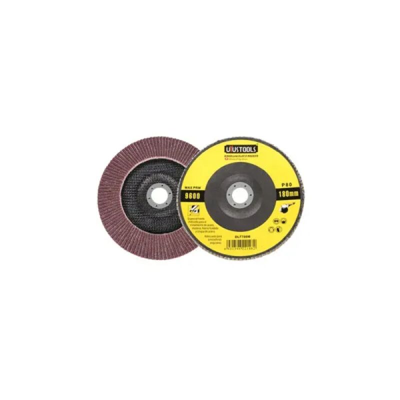 ΔΙΣΚΟΣ ΛΕΙΑΝΣΗΣ ΜΕΤΑΛΛΟΥ ΦΤΕΡΟΥ ΚΥΡΤΟΣ 125X22.2MM 40GRIT UYUS TOOLS - Image 2