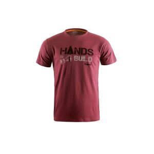 ΜΠΛΟΥΖΑ T-SHIRT ENJOY BURGUNDY XL KAPRIOL