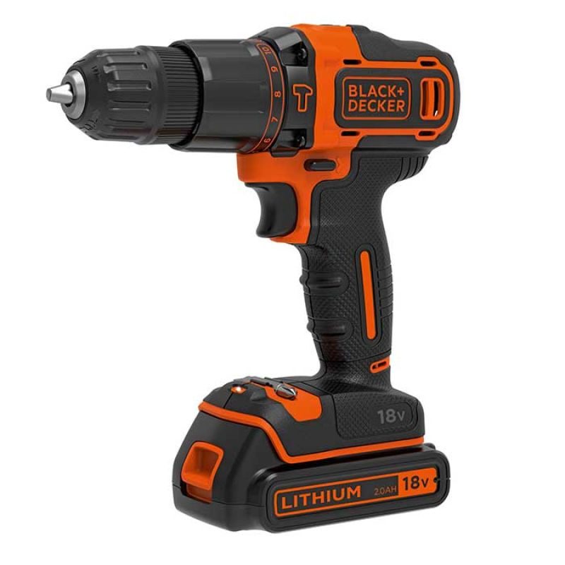 Κρουστικό δραπανοκατσάβιδο μπαταρίας BLACK & DECKER