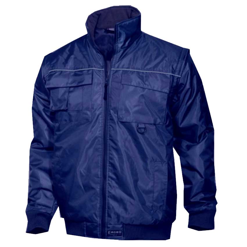 Μπουφάν αδιάβροχο με αποσπώμενα μανίκια εργασίας FAGEO