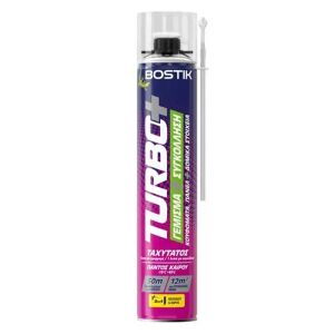 Bostik turbo + αφρός πολυουρεθάνης 750ml DEN BRAVEN