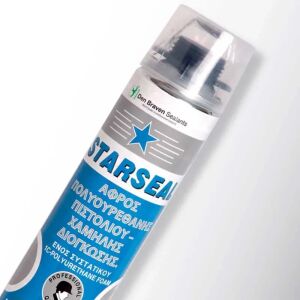 αφρός πολυουρεθάνης πιστολιού B3 700ml, πράσινος DEN BRAVEN