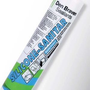 ΣΙΛΙΚΟΝΗ ΑΝΤΙΜΟΥΧΛΙΚΗ SANITAR 280ML ΛΕΥΚΗ DEN BRAVEN