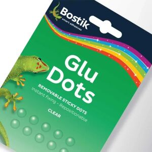 GLU DOTS Αφαιρούμενες κουκίδες διάφανου συγκολλητικού DEN BRAVEN