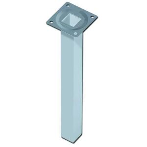 Πόδι τραπεζιού ES τετράγωνο 25 x 25 mm H800 χρωμίου