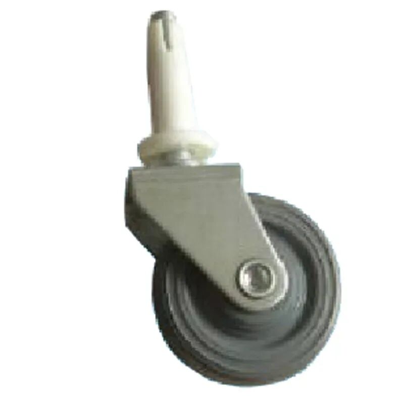 Ρόδα Φ42 mm με πείρο 7 x 35 mm, γκρι