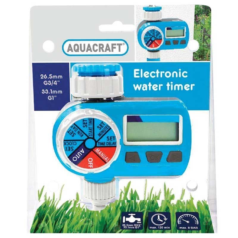 Προγραμματιστής ποτίσματος με μπαταρία AQUACRAFT - Image 2