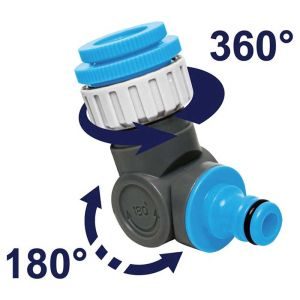 Ρακόρ βρύσης σπαστό περιστρεφόμενο AQUACRAFT - Image 3