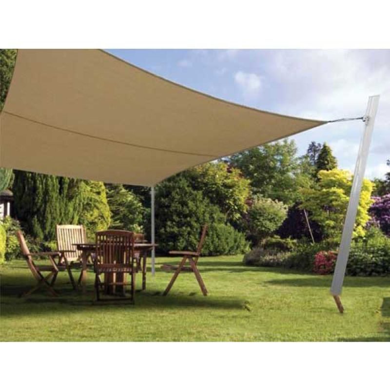 Δίχτυ σκίασης μπεζ Camping 125 γραμμαρίων GRASHER - Image 3