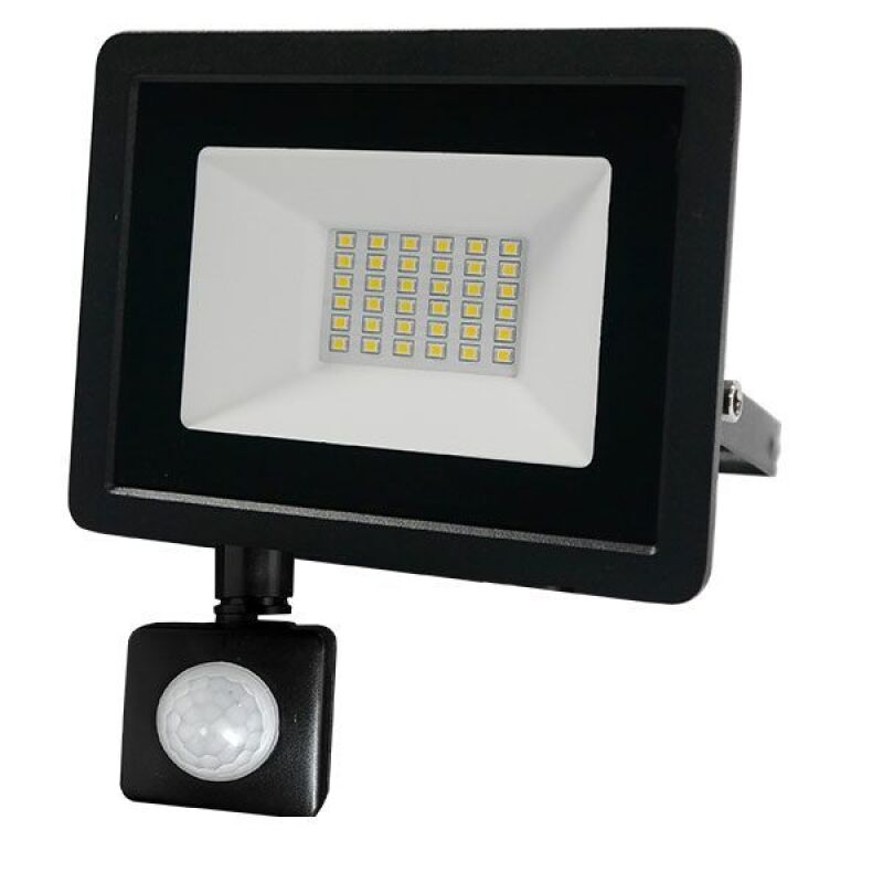 ΠΡΟΒΟΛΕΑΣ LED 50W ΜΕ ΑΝΙΧΝΕΥΤΗ ΚΙΝΗΣΗΣ 4000K 4000Lumen 120° ΑΔΙΑΒΡΟΧΟΣ