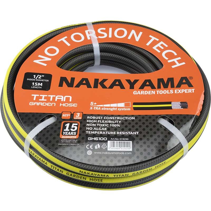 ΛΑΣΤΙΧΟ TITAN 3 ΕΠΙΣΤΡΩΣΕΙΣ 50Μ 5/8''