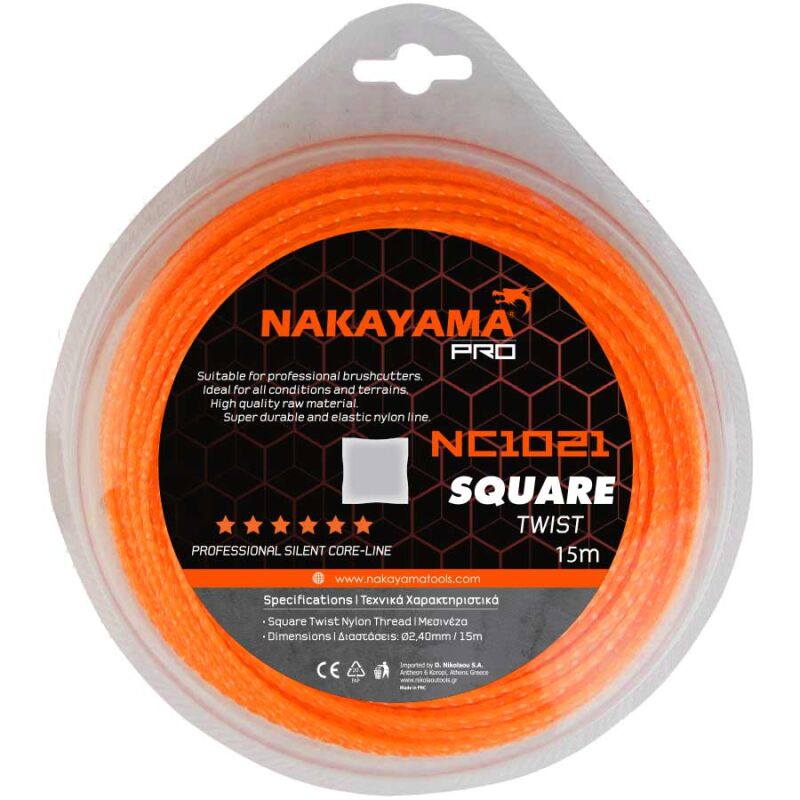 ΜΕΣΙΝΕΖΑ SQUARE TWIST 2.0mm-15m