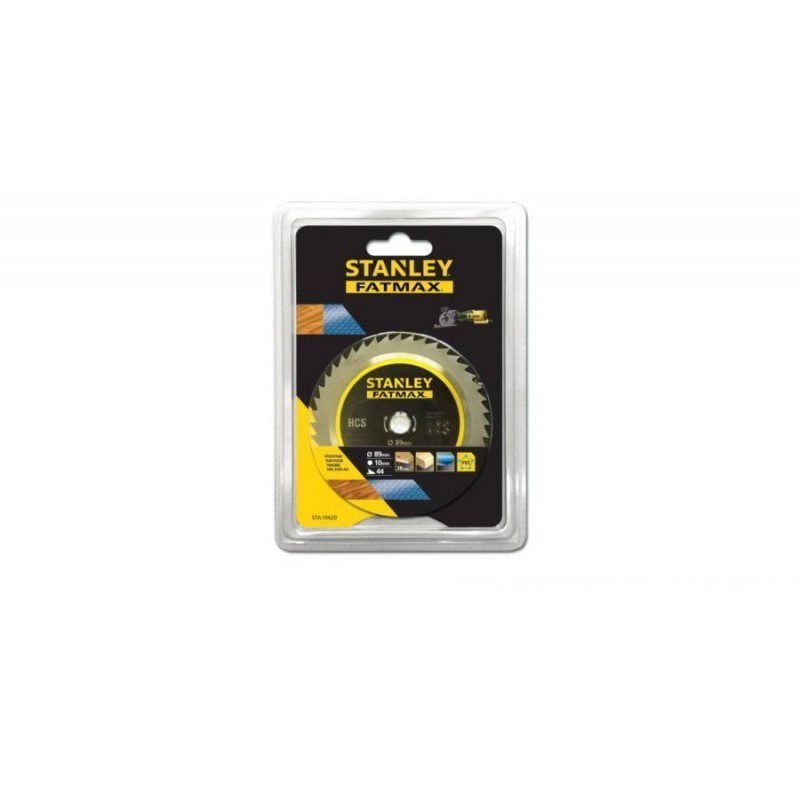 Δίσκος κοπής ξύλου PVC μετάλλου 89x10 STANLEY STA10420 - Image 2