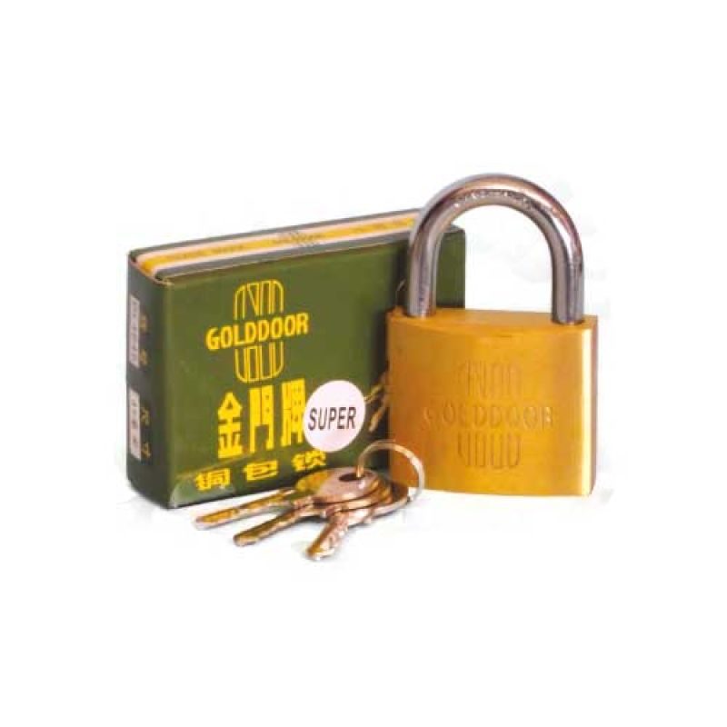 Λουκέτα GoldDoor βαρέως τύπου ορειχάλκινα