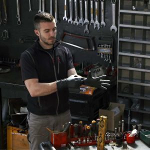 Γάντια νιτριλίου έξτρα μακριά μαύρα REFLEXX N79 PLUS - Image 4