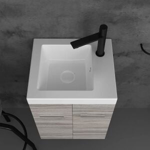 Orabella Type 40 - Κρεμαστό Έπιπλο Μπάνιου με πορσελάνινο νιπτήρα Tecla - Image 2