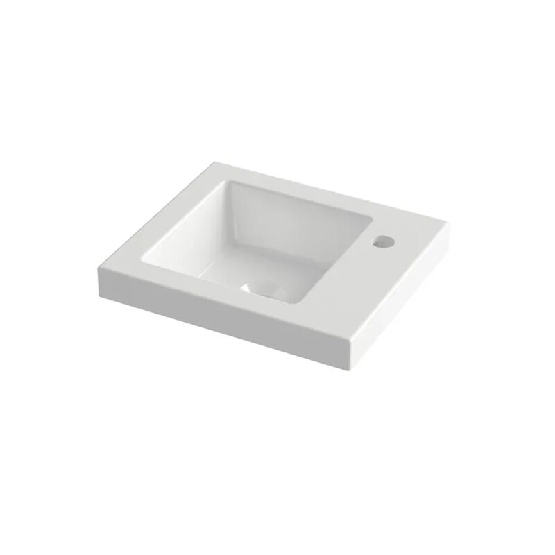 Orabella Type 40 - Κρεμαστό Έπιπλο Μπάνιου με πορσελάνινο νιπτήρα Tecla - Image 4