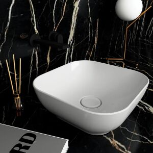 Olympia Trend Square 02 - Νιπτήρας Επιτραπέζιος σε διάφορα χρώματα - Image 2