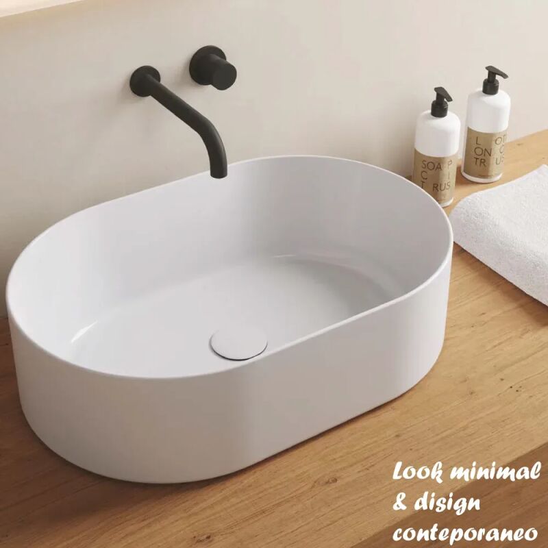 Olympia Open Oval 01 - Νιπτήρας Επιτραπέζιος - Image 3